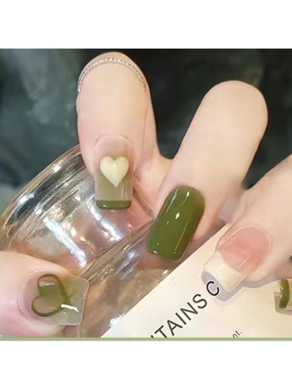 Nature Lover - Nail Junkie - full artificial nail set
